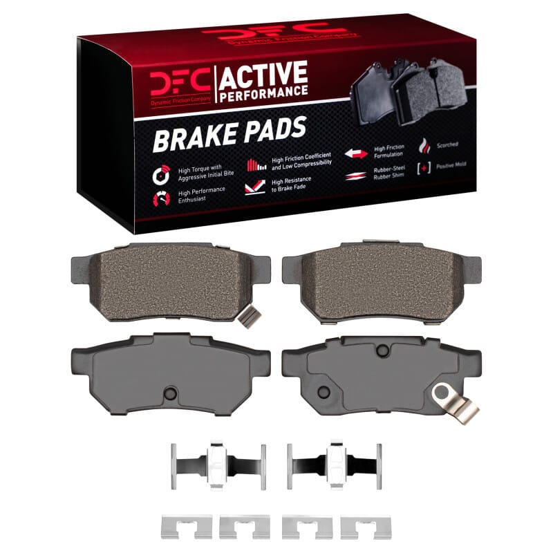DFC — DFC 88-01 Acura Integra Rear Active Performance Pads and Hardware Kit
DFC Brake Pad Set