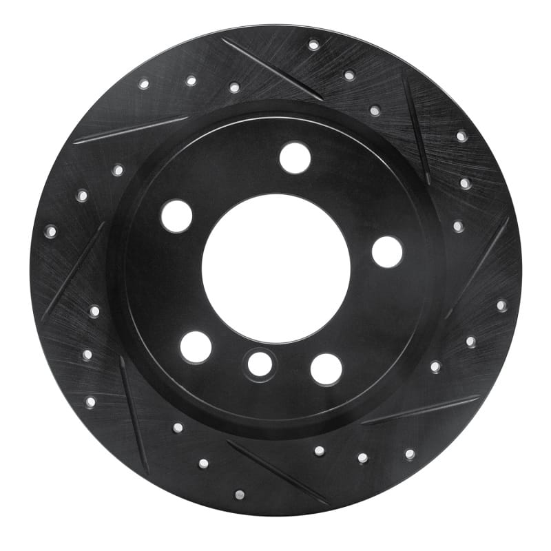 R1 Concepts — R1 11-16 Mini Cooper Countryman Rear Right Drilled & Slotted Black Brake Rotor
R1 Brake Rotor Drill