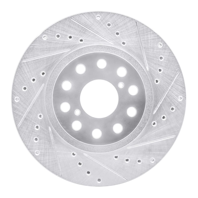 R1 Concepts — R1 93-98 Toyota Supra Front Right Drilled & Slotted Silver Brake Rotor
R1 Brake Rotor Drill