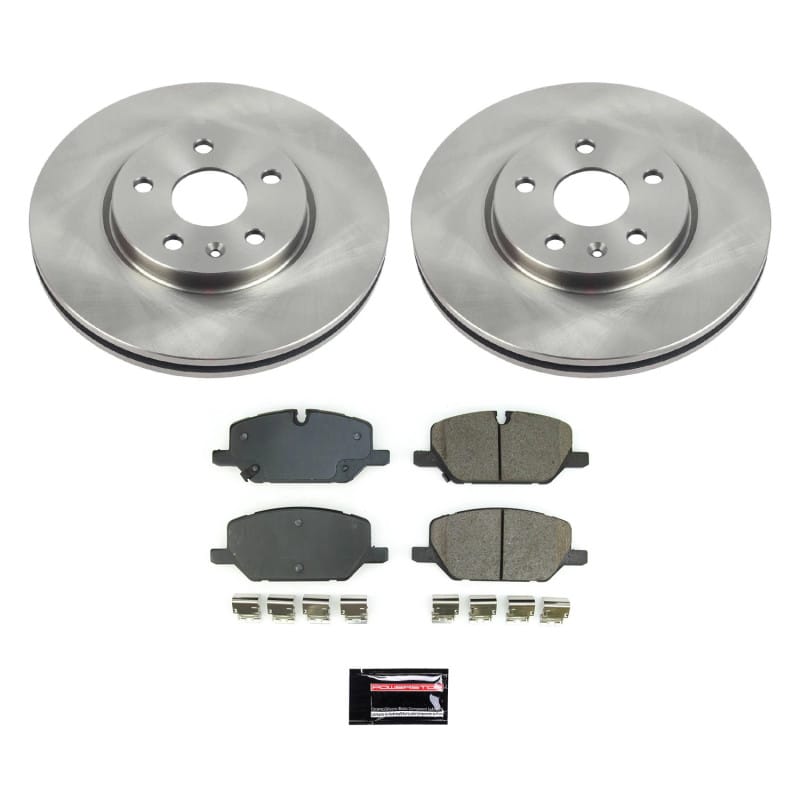 PowerStop — Power Stop 20-21 Cadillac XT4 Front Autospecialty Brake Kit