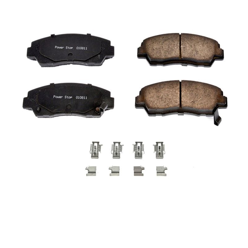 PowerStop — Power Stop 87-93 Mazda B2200 Front Z17 Evolution Ceramic Brake Pads w/Hardware
Z17 Brake Pads