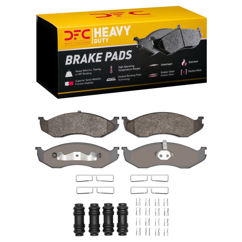 DFC — DFC 90-06 Jeep TJ (Canada - See Wrangler for US) Front Heavy Duty Pads and Hardware Kit
DFC Brake Pad Set