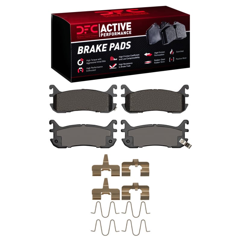 DFC — DFC 94-03 Ford Escort Rear Active Performance Pads and Hardware Kit
DFC Brake Pad Set