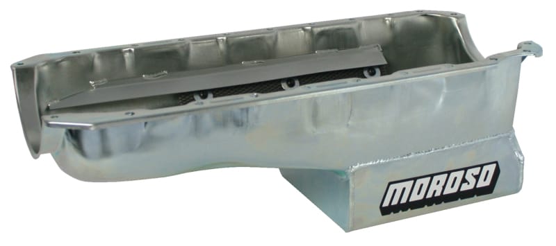 Moroso — Moroso Chevrolet Big Block Mark IV Stroker Wet Sump 6.5qt 8in Steel Oil Pan