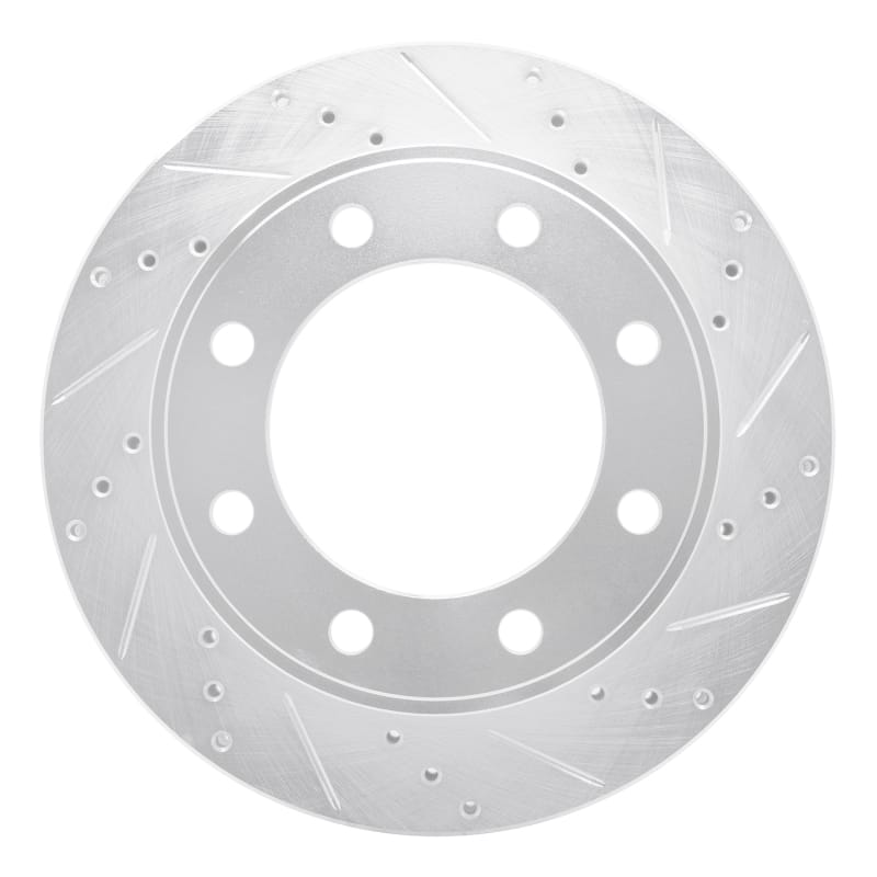 R1 Concepts — R1 99-05 Ford F-250 4WD (Super Duty) Front Right Drilled & Slotted Silver Brake Rotor
R1 Brake Rotor Drill