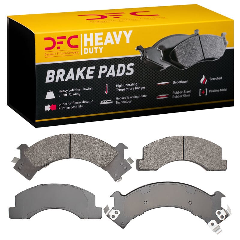 DFC — DFC 88-97 Chevrolet W4500 Tiltmaster (w/Front Disc Brakes) Front Heavy Duty Pads - Semi Metallic
DFC Brake Pad Set