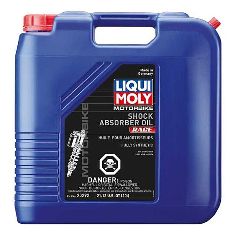 LIQUI MOLY — LIQUI MOLY 20L Motorbike Shock Absorber Oil Race
Shock Absorber Oil
lqm20292