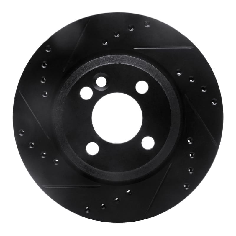 R1 Concepts — R1 02-08 Mini Cooper (Excl Clubman) Front Left Drilled & Slotted Black Brake Rotor
R1 Brake Rotor Drill