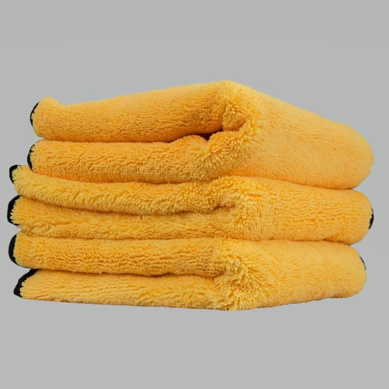 Chemical Guys — Chemical Guys Professional Grade Microfiber Towel w/Silk Edges - 16in x 16in - 3 Pack