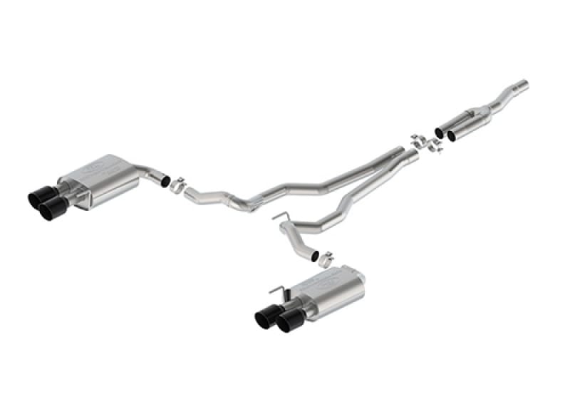 Ford Racing — Ford Racing 2024 Mustang 2.3L Extreme Active Cat-Back Exhaust System Black Tips
Exhaust System Kit