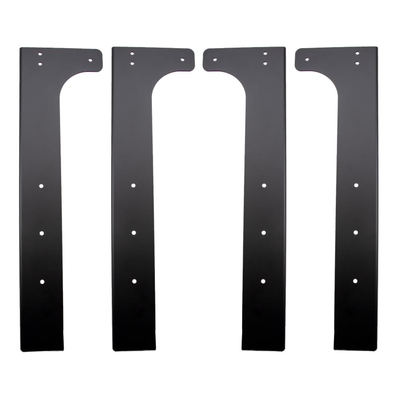 Wehrli — Wehrli Modular Steel Work Bench Leg Kit 40in Tall x .120in Thick - Flat Black
Wrk Bnch Leg Kit