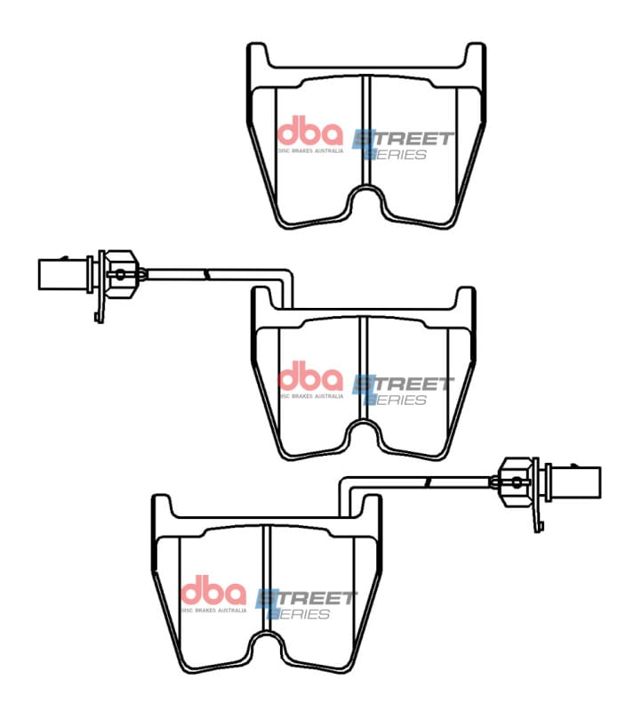 DBA — DBA 12-18 Audi A6 Street Series Front Brake Pads
Brake Pad