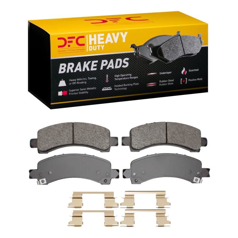 DFC — DFC 03-20 Chevrolet Express 3500 Rear Heavy Duty Pads and Hardware Kit
DFC Brake Pad Set