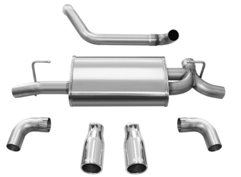 CORSA Performance — Corsa 2018-2025 Jeep Wrangler JL 2.5in Dual Rear Exit Polished Tips Sport Axle-Back Exhaust
cor21014
Exhaust