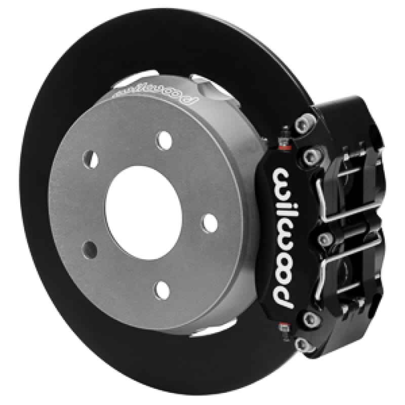 Wilwood — Wilwood 22-23 Polaris RZR Turbo Dynapro 4R Rear Brake Kit w/ 11.25in Rotors - Black