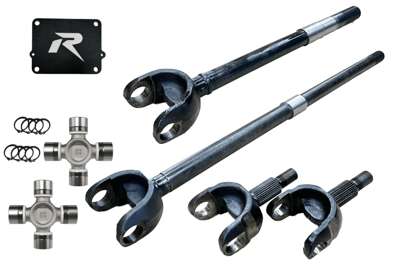 Revolution Gear & Axle — Revolution Gear & Axle 2018+ Jeep Wrangler JL & JT 1-Piece Chromoly Discovery Series Front Axle Kit
