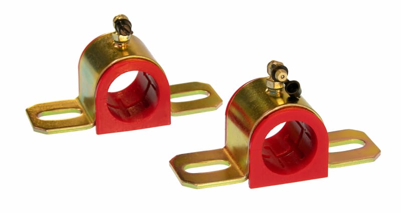 Prothane — Prothane Universal 90 Deg Greasable Sway Bar Bushings - 1 1/4in - Type B Bracket - Red
SWAY BAR BUSHINGS