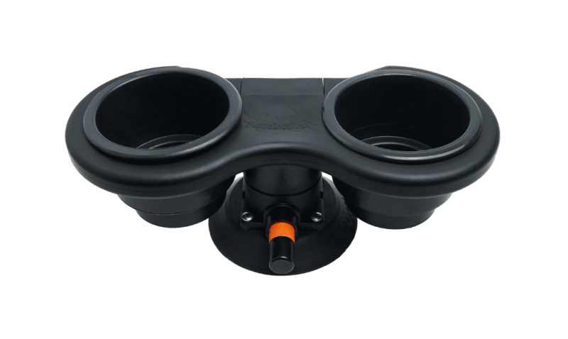 SeaSucker — SeaSucker 2-Cup Holder Horizontal - Black