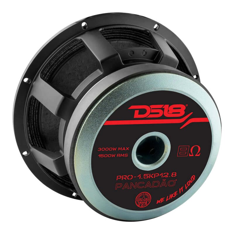 DS18 — DS18 12in 1500 Watts RMS 8 ohm Mid-Bass Loudspeaker