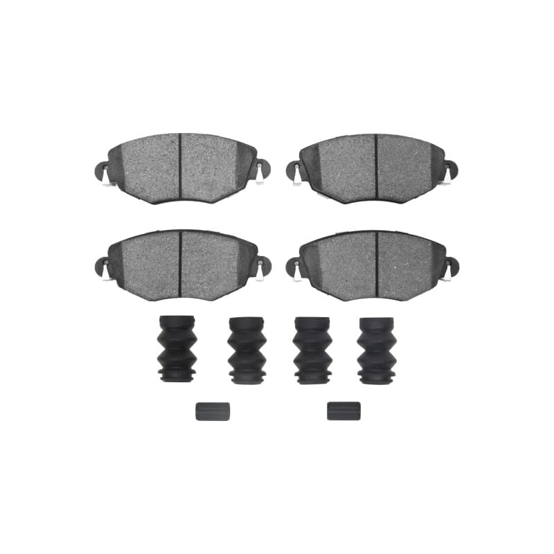 R1 Concepts — R1 01-08 Jaguar X-Type Front Euro Ceramic Brake Pads and Hardware Kit