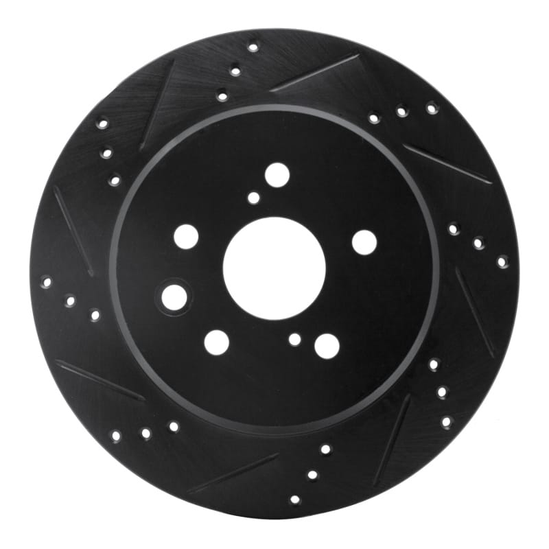 R1 Concepts — R1 06-20 Lexus GS300 Rear Left Drilled & Slotted Black Brake Rotor
R1 Brake Rotor Drill