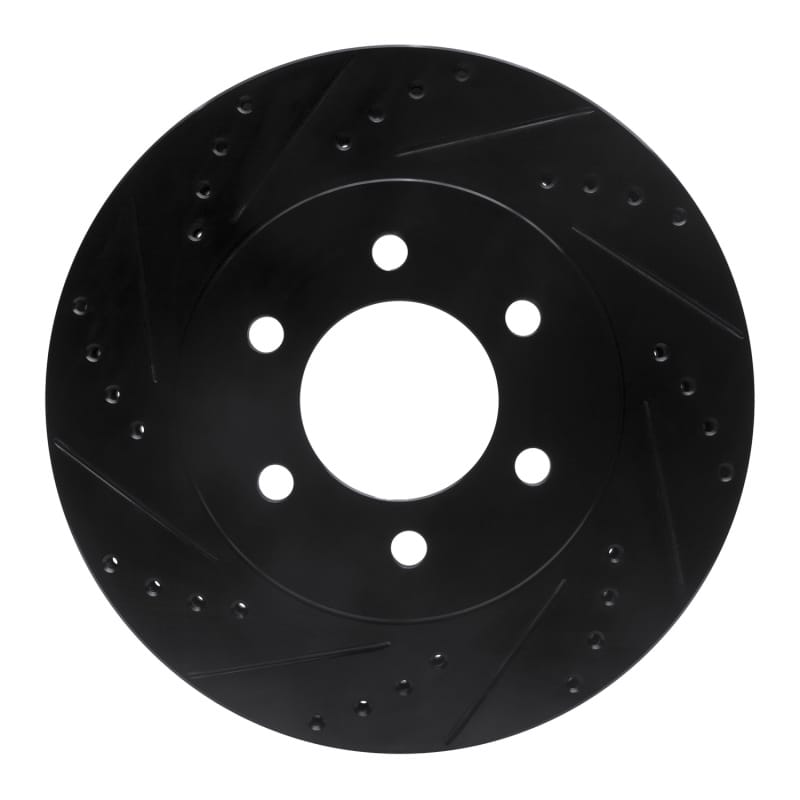 R1 Concepts — R1 02-06 Ford Expedition Front Left Drilled & Slotted Black Brake Rotor
R1 Brake Rotor Drill