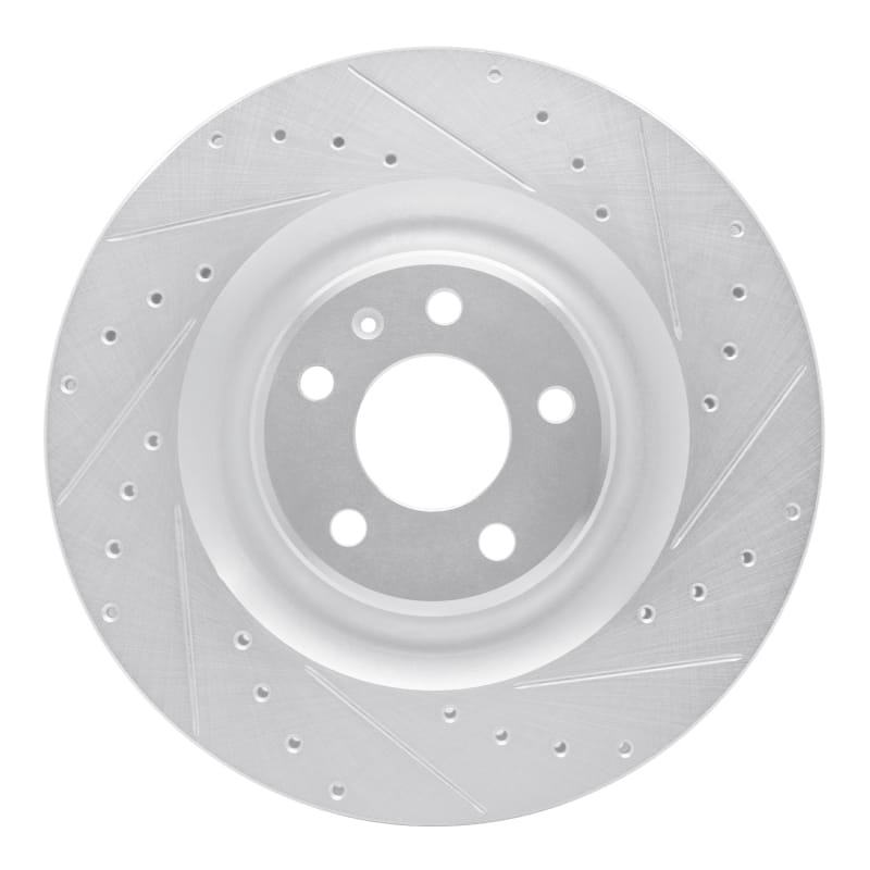 R1 Concepts — R1 17-25 Audi S8 Rear Right Drilled & Slotted Silver Brake Rotor
R1 Brake Rotor Drill