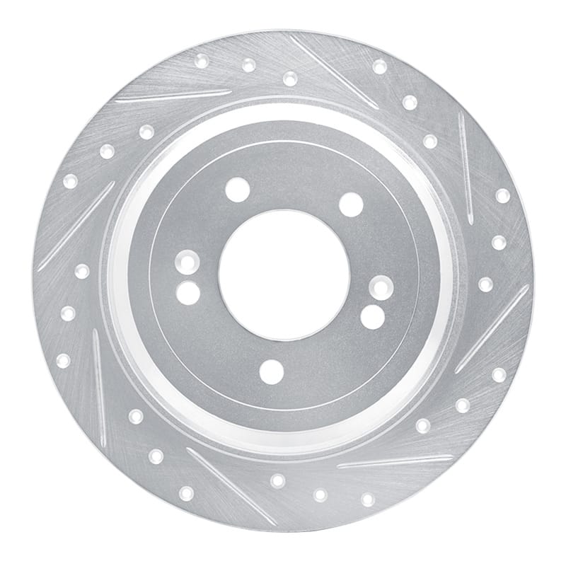 R1 Concepts — R1 17-25 Hyundai TUCSON Rear Right Drilled & Slotted Silver Brake Rotor
R1 Brake Rotor Drill