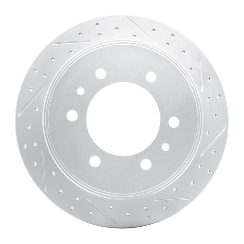 R1 Concepts — R1 19-25 Freightliner Sprinter 2500 Rear Right Drilled & Slotted Geo-Carbon Rotor