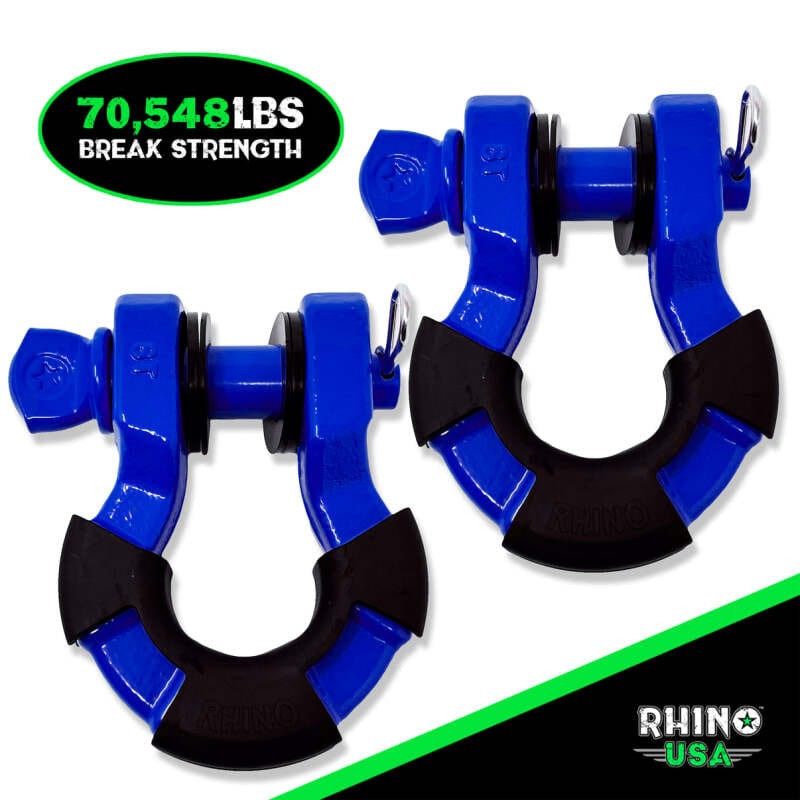 Rhino USA — Rhino USA 8T Super Shackle 2-Pack (Blue)
Tow Hook