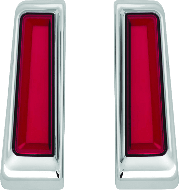 Kuryakyn — Kuryakyn Tracer L.E.D. Inserts For Saddlebag Supports Chrome