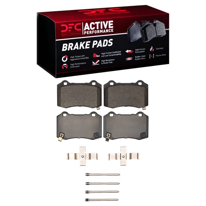 DFC — DFC 10-16 Hyundai Genesis Coupe Rear Active Performance Pads and Hardware Kit
DFC Brake Pad Set