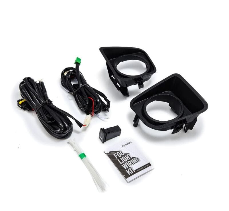 AlphaRex — AlphaRex 09-12 Toyota RAV4 Bezel & Wiring Kit (Does Not Include Fog Lights)
Bezel kit