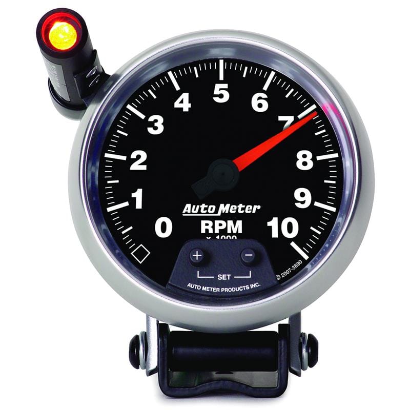 AutoMeter — Autometer GS Quick Lite 3 3/4in 10k RPM Pedestal Tachometer
3-3/8" TACH, 10,000