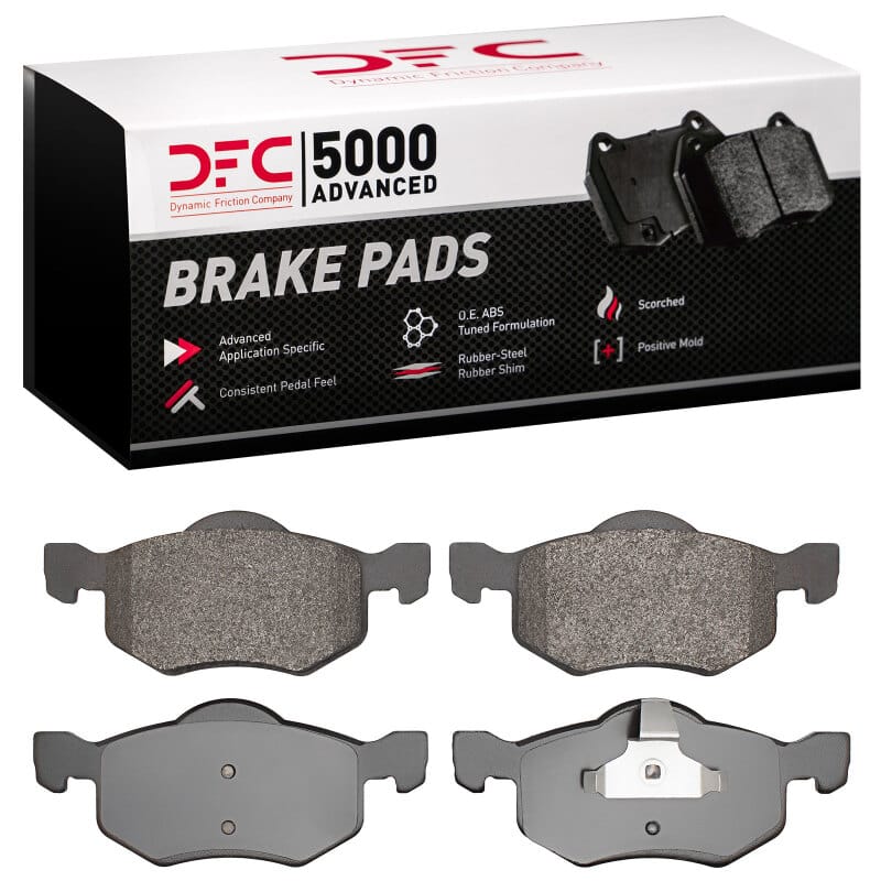 DFC — DFC 01-05 Ford Escape Front 5000 Advanced Semi Metallic Brake Pads
DFC Brake Pad Set