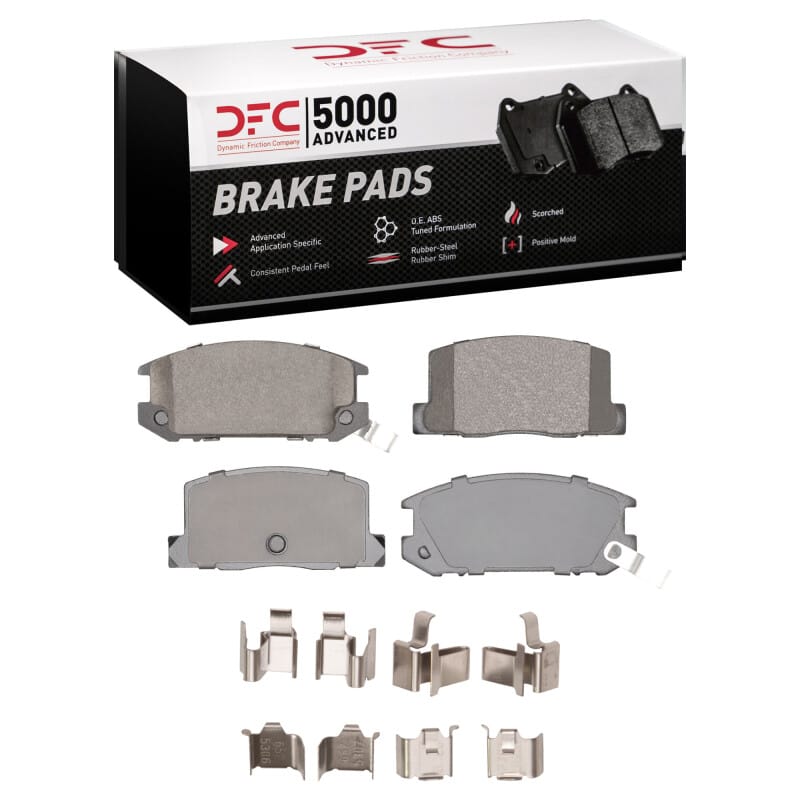 DFC — DFC 91-05 Toyota MR2 Rear 5000 Advanced Ceramic Brake Pads and Hardware Kit
DFC Brake Pad Set