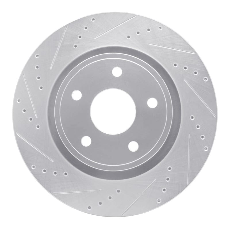 R1 Concepts — R1 04-06 Dodge Ram 1500 Pickup Front Left Drilled & Slotted Silver Brake Rotor
R1 Brake Rotor Drill