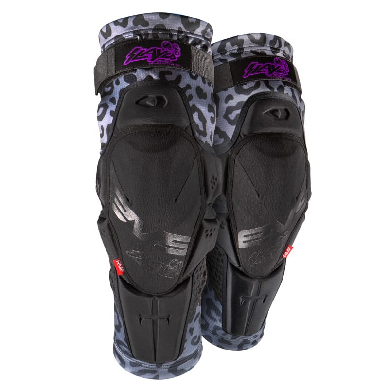 EVS — EVS Slayco96 Knee Guard Pair Ghost/Leopard - 2XL