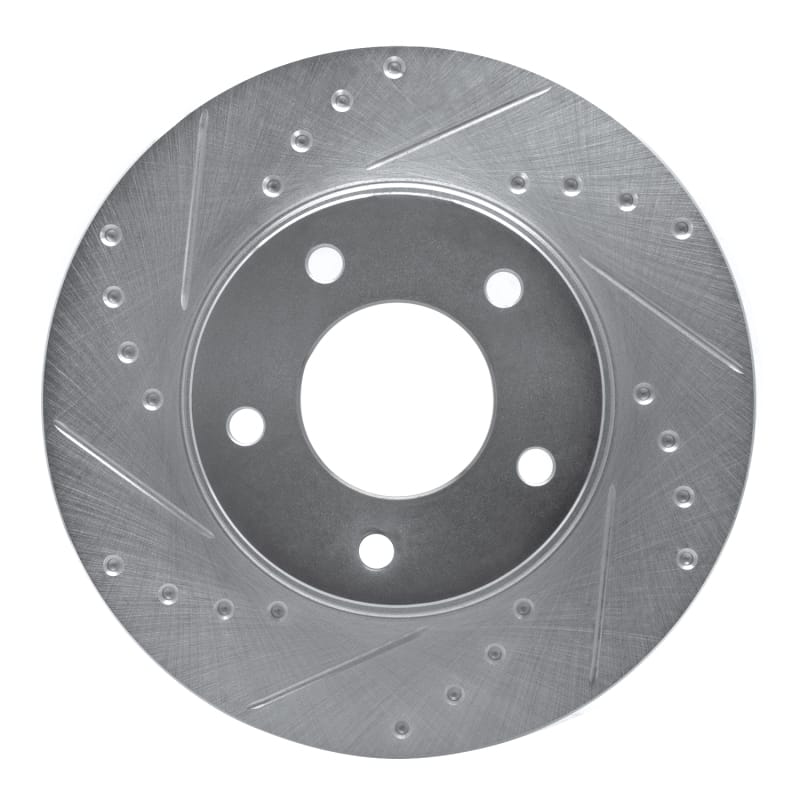 R1 Concepts — R1 92-03 Mazda Protege Front Left Drilled & Slotted Silver Brake Rotor
R1 Brake Rotor Drill