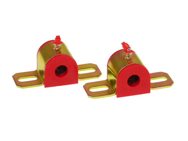 Prothane — Prothane Universal Greasable Sway Bar Bushings - 11/16in - Type B Bracket - Red
SWAY BAR BUSHINGS