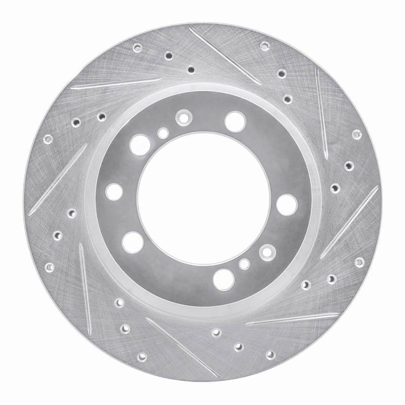R1 Concepts — R1 91-97 Porsche 911 Right Rear Drilled & Slotted Silver Brake Rotor
R1 Brake Rotor Drill