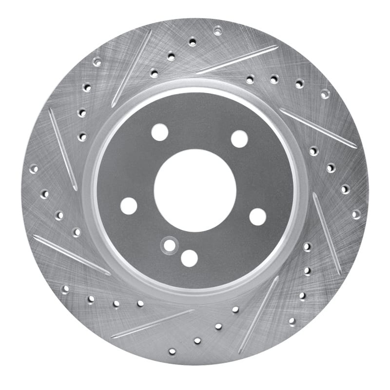R1 Concepts — R1 98-09 Chrysler Crossfire Rear Left Drilled & Slotted Silver Brake Rotor
R1 Brake Rotor Drill