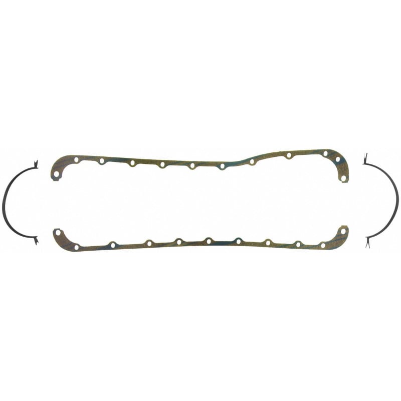 Fel-Pro — Fel-Pro Ford F-250 OS 30408 C Engine Oil Pan Gasket Set Blue Stripe cork-rubber