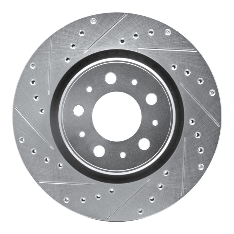 R1 Concepts — R1 98-04 Volvo C70 Front Left Drilled & Slotted Silver Brake Rotor
R1 Brake Rotor Drill