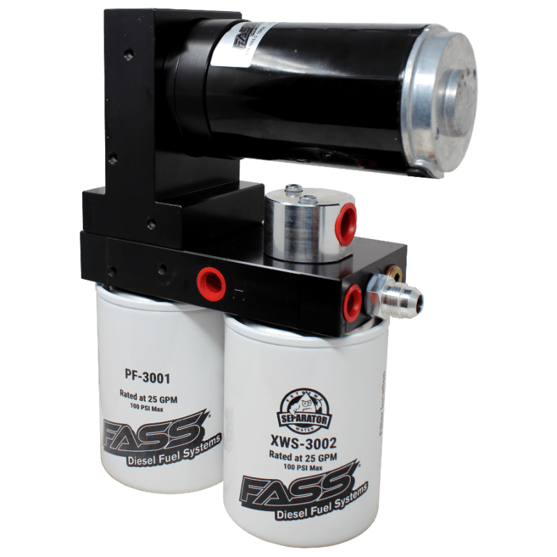 FASS Fuel Systems — FASS 94-98 Dodge 2500/3500 Cummins 240gph/45psi Titanium Fuel Air Separation System TS D10 240G