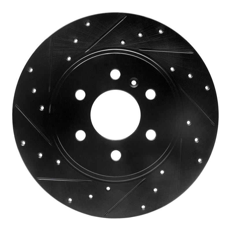 R1 Concepts — R1 06-06 Buick TERRAZA Rear Left Drilled & Slotted Black Brake Rotor
R1 Brake Rotor Drill