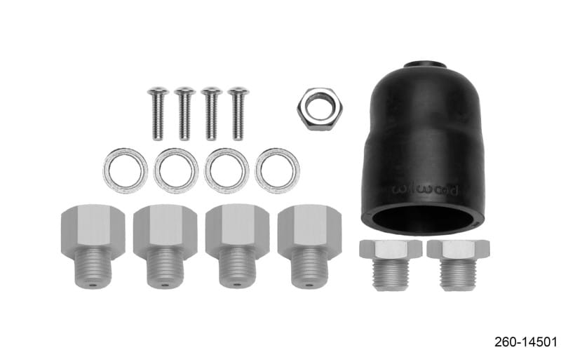 Wilwood — Wilwood Hardware Kit Tandem Master Cylinder - 7/8in & 15/16in Bore
KIT,M/C HARDWARE