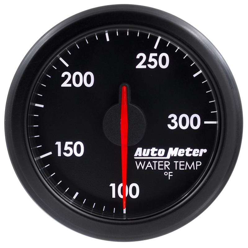 AutoMeter — Autometer Airdrive 2-1/6in Water Temperature Gauge 100-300 Degrees F - Black
GA 2" WTMP AIRDRV BK