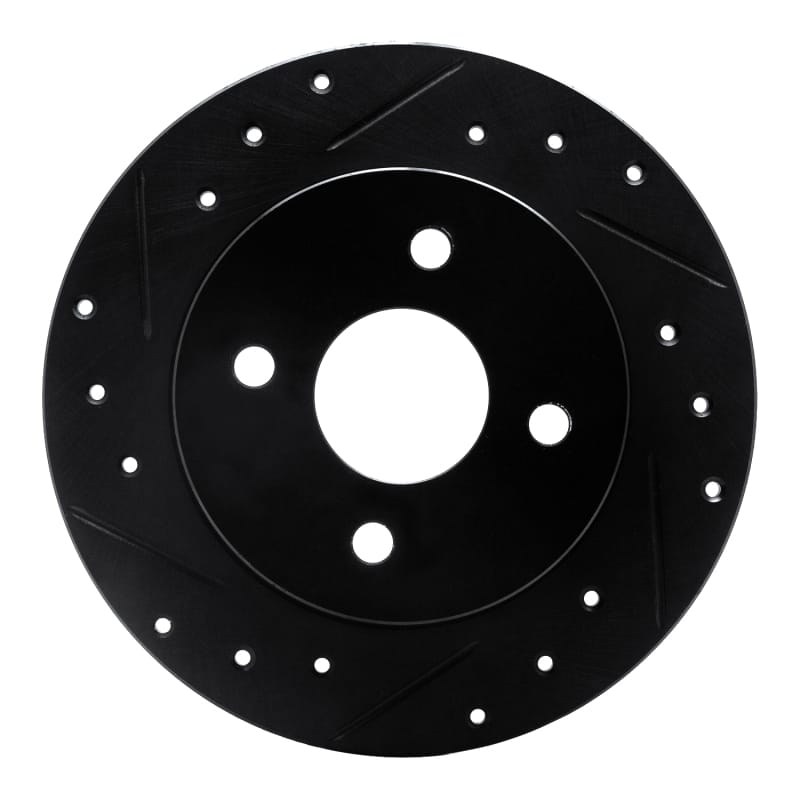 R1 Concepts — R1 91-98 Saturn SC2 Rear Left Drilled & Slotted Black Brake Rotor
R1 Brake Rotor Drill
