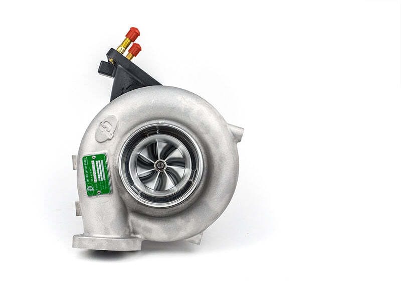 Forced Performance — Forced Performance Mitsubishi Evo 9 Green Turbocharger Journal Bearing SS Turbine Housing